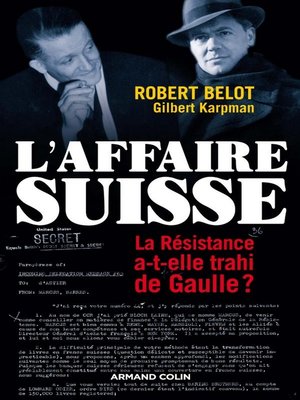 cover image of L'Affaire suisse